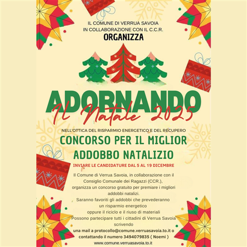 Adornando il Natale 2025