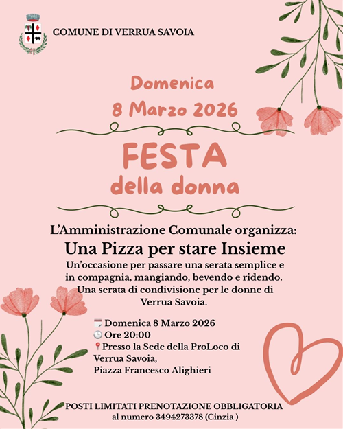 Festa della donna 2026